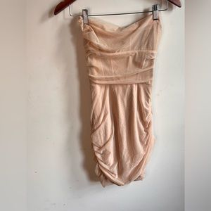 Oh Polly Bandeau Wrap dress